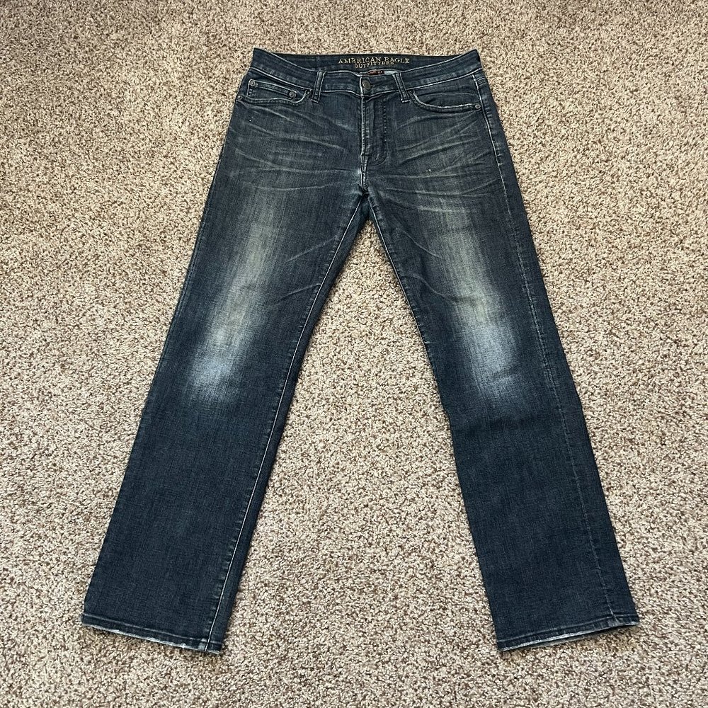 American Eagle Outfitters Extreme Flex Original Straight Men's Jean (30x30)